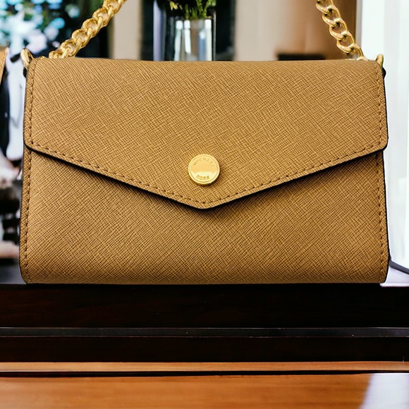 Michael Kors Handbags - Michael Kors Brown Leather Crossbody Handbag Wallet